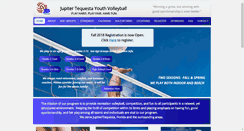 Desktop Screenshot of jtaavolleyball.com